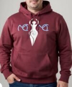 Mogulgus Premium Custom Maroon Hoodie