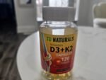 TD Naturals Vitamin D3 + K2 Capsules